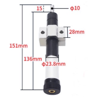 Pneumatic cylinder HR hydraulic buffer SR hydraulic damper shock absorber speed stabilizer 15 30 60 80 100