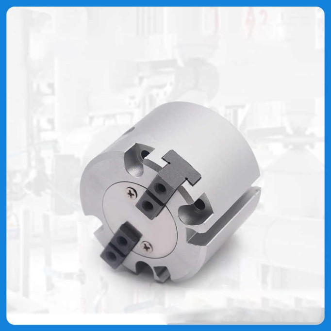 SMC type two-claw three-claw four-claw pneumatic chuck finger cylinder MHS2/3/4-16D20D25D32D40D