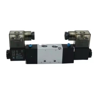Three-position five-way double electric control solenoid valve 4V230-08 4V330-10 4V430-15 4V130-06