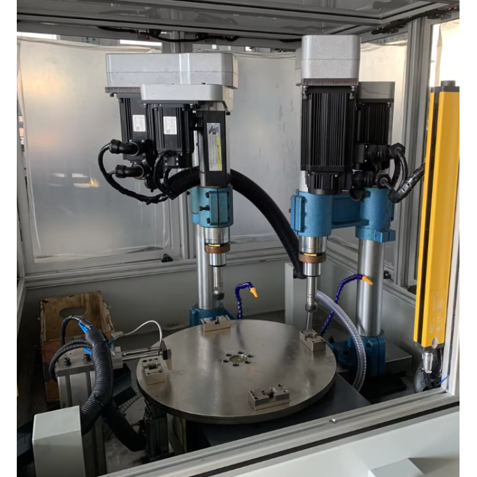 Flexibility 4/6/8-Station Rotary Turntable Automatic Drilling Tapping Machine