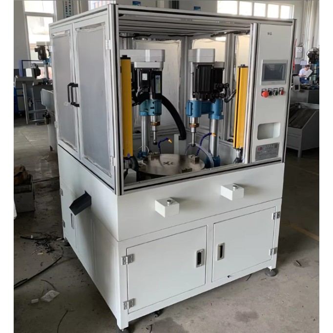 Flexibility 4/6/8-Station Rotary Turntable Automatic Drilling Tapping Machine