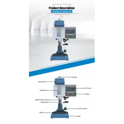 Вертикальный автоматический сверлильный станок с ЧПУ нового типа с сертификатом CE 23 мм для металла