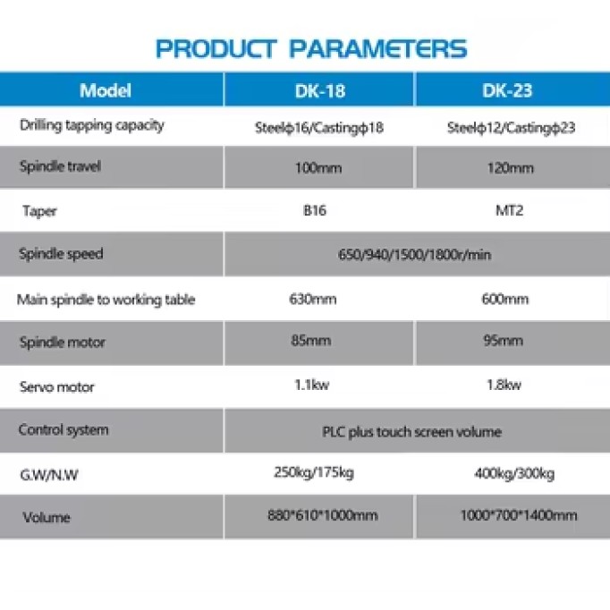 Hot Sale Easy to Control High Precision Vertical Automatic DSZ 12 CNC Drilling Machine for Metalworking