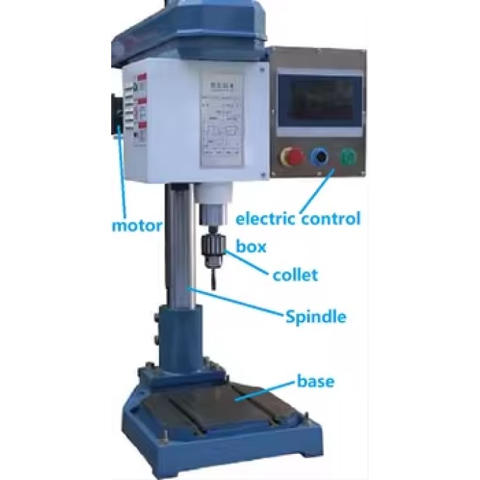 High Efficiency and Spend CNC Horizontal Automatic Drilling and Tapping Machine Multi Spindle Vertical Drilling Tapping Machine