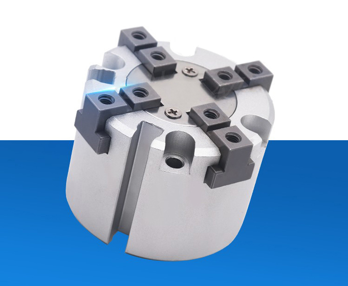 SMC type two-claw three-claw four-claw pneumatic chuck finger cylinder MHS2/3/4-16D20D25D32D40D