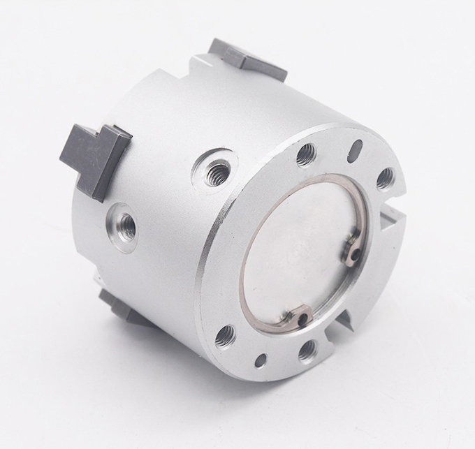 SMC type two-claw three-claw four-claw pneumatic chuck finger cylinder MHS2/3/4-16D20D25D32D40D